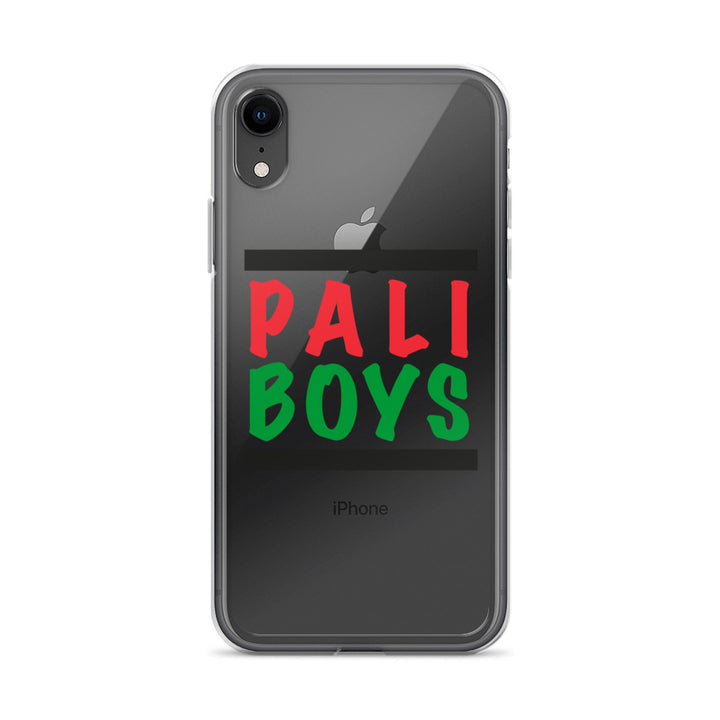 Clear Case for iPhone® - Palestinian Boys, iPhone iPhone Xr Case On Phone