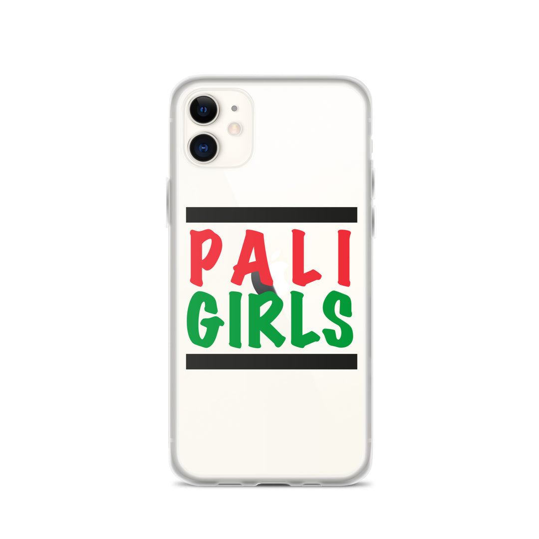 Clear Case for iPhone® - Palestinian Girls, iPhone iPhone 11 Case On Phone