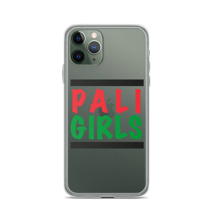 Clear Case for iPhone® - Palestinian Girls, iPhone iPhone 11 Pro Case On Phone