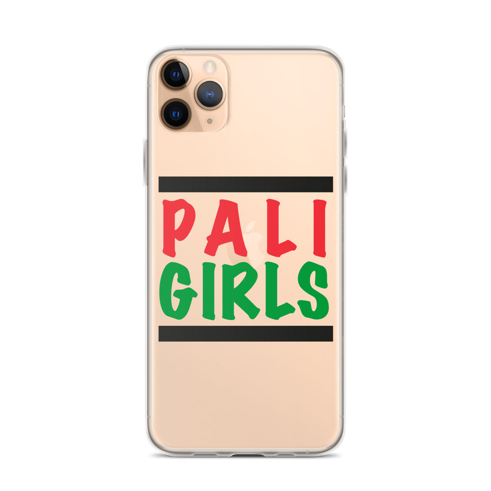 Clear Case for iPhone® - Palestinian Girls, iPhone iPhone 11 Pro Max Case On Phone