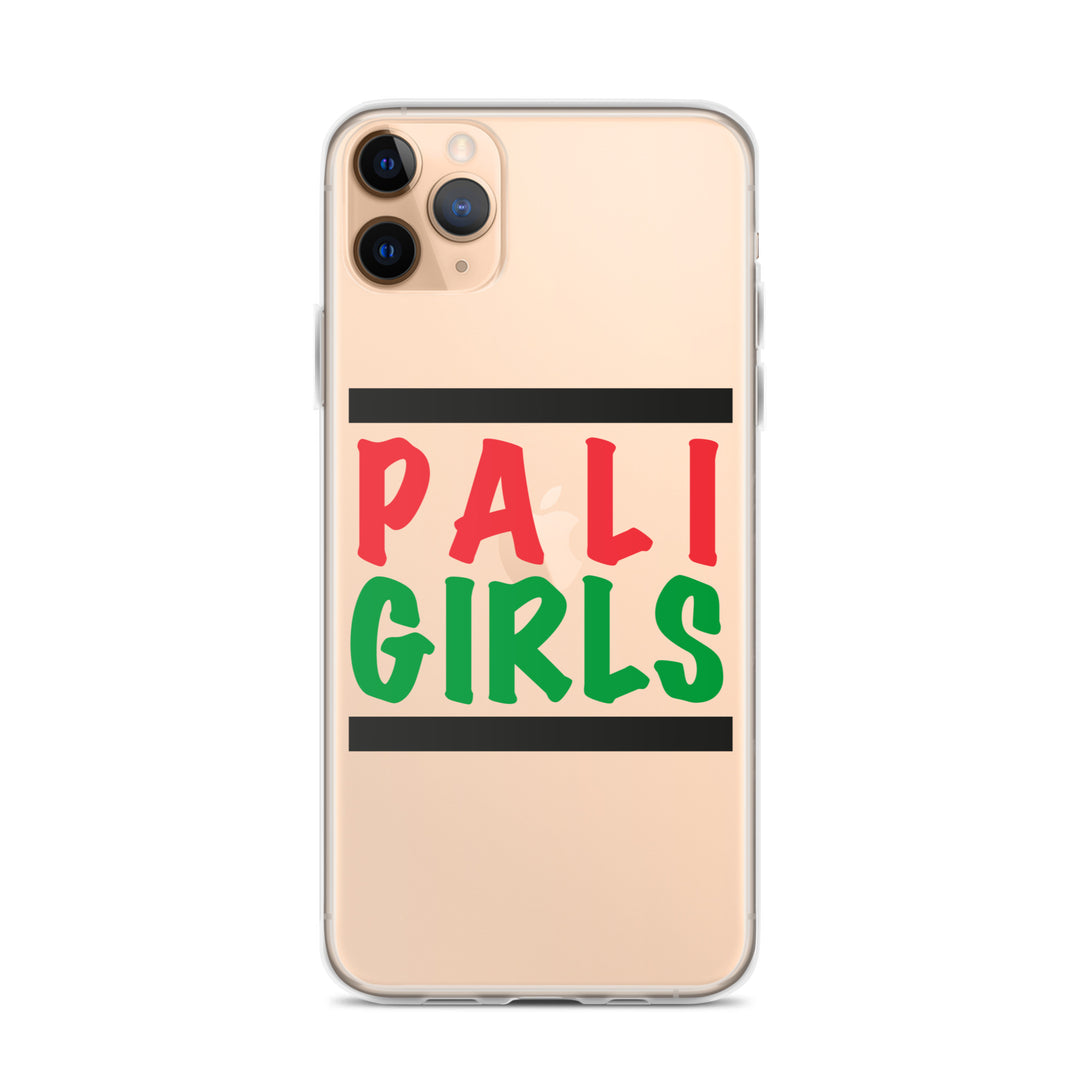 Clear Case for iPhone® - Palestinian Girls, iPhone iPhone 11 Pro Max Case On Phone