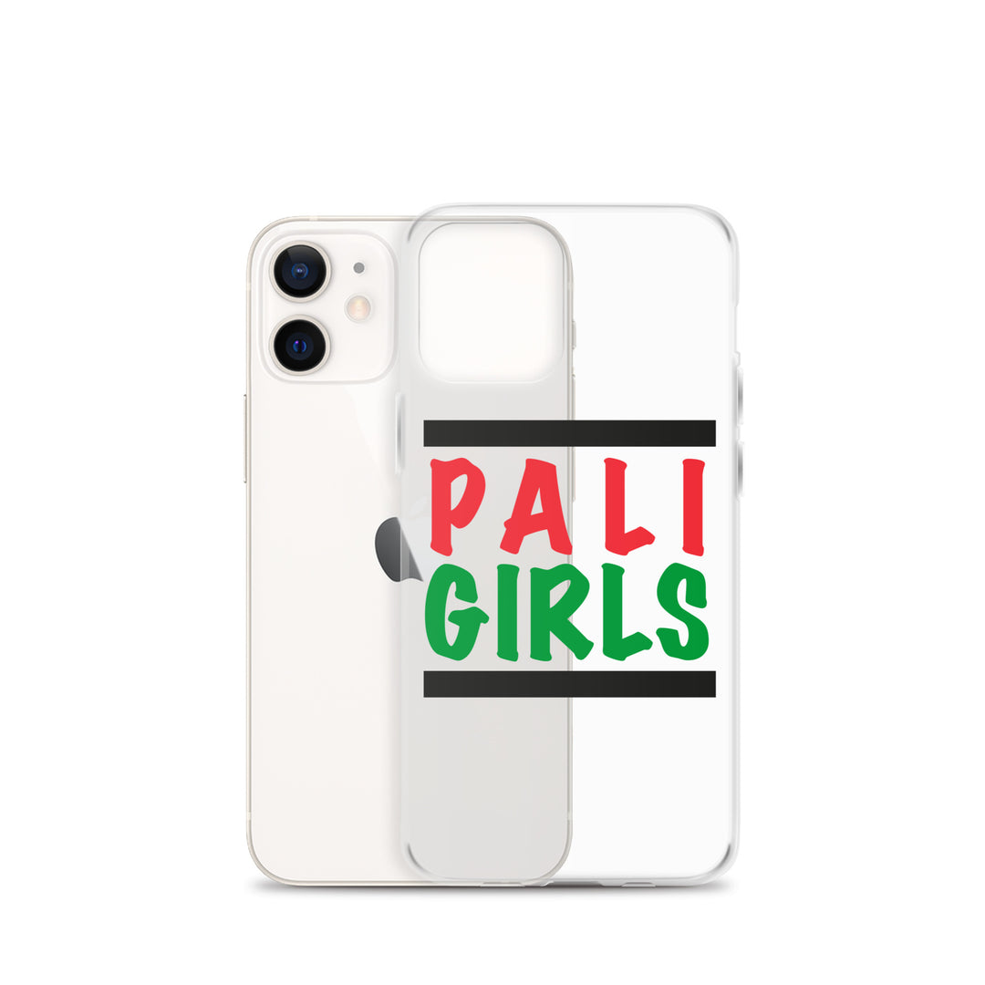 Clear Case for iPhone® - Palestinian Girls, iPhone iPhone 12 Mini Case With Phone