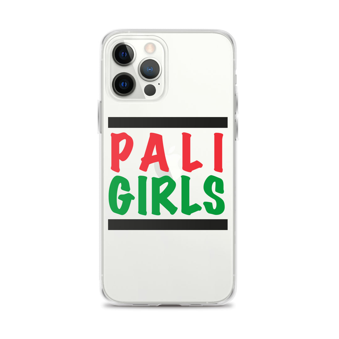 Clear Case for iPhone® - Palestinian Girls, iPhone iPhone 12 Pro Max Case On Phone