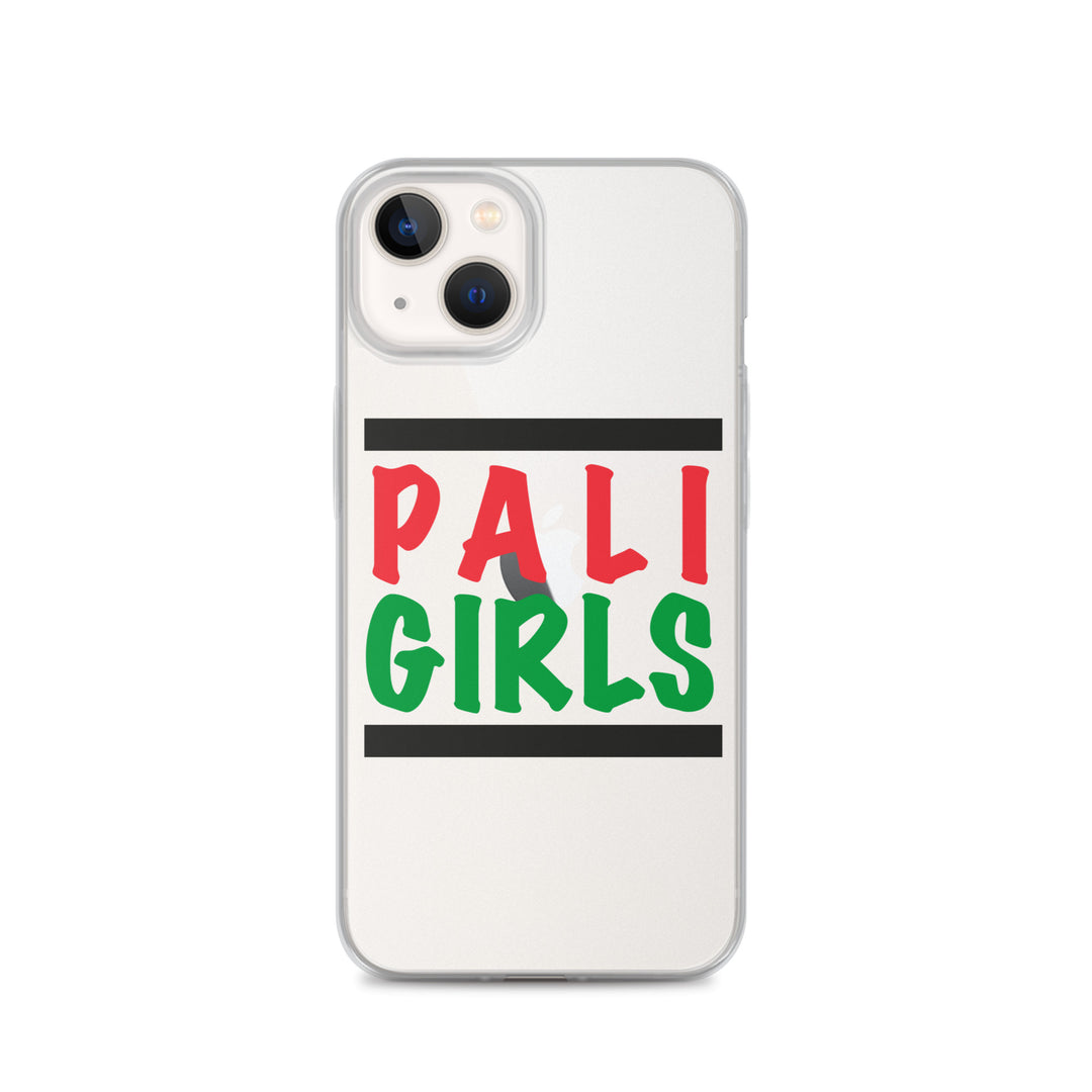 Clear Case for iPhone® - Palestinian Girls, iPhone iPhone 13 Case On Phone