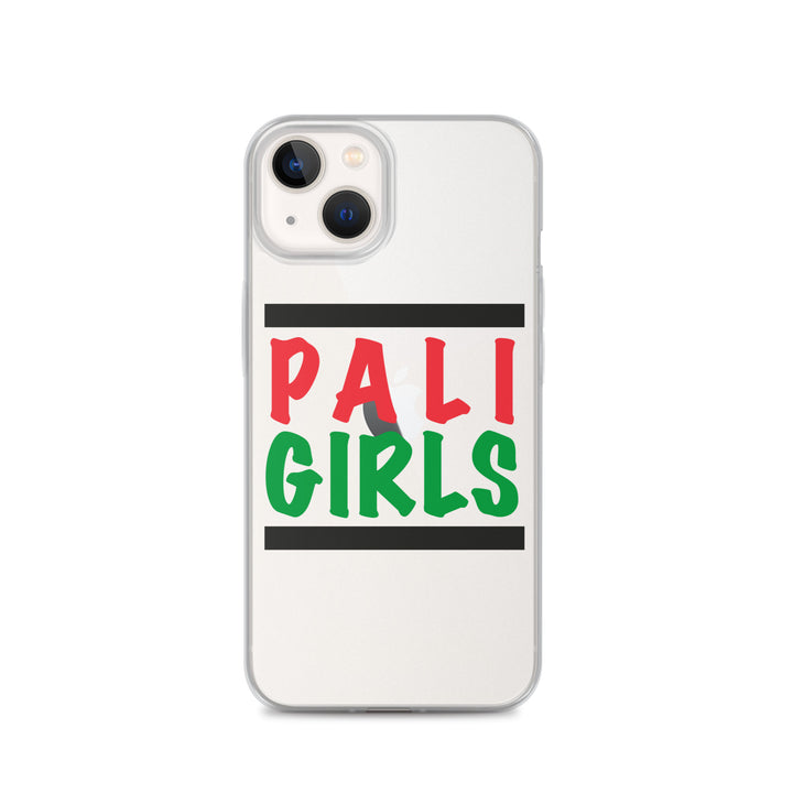 Clear Case for iPhone® - Palestinian Girls, iPhone iPhone 13 Case On Phone