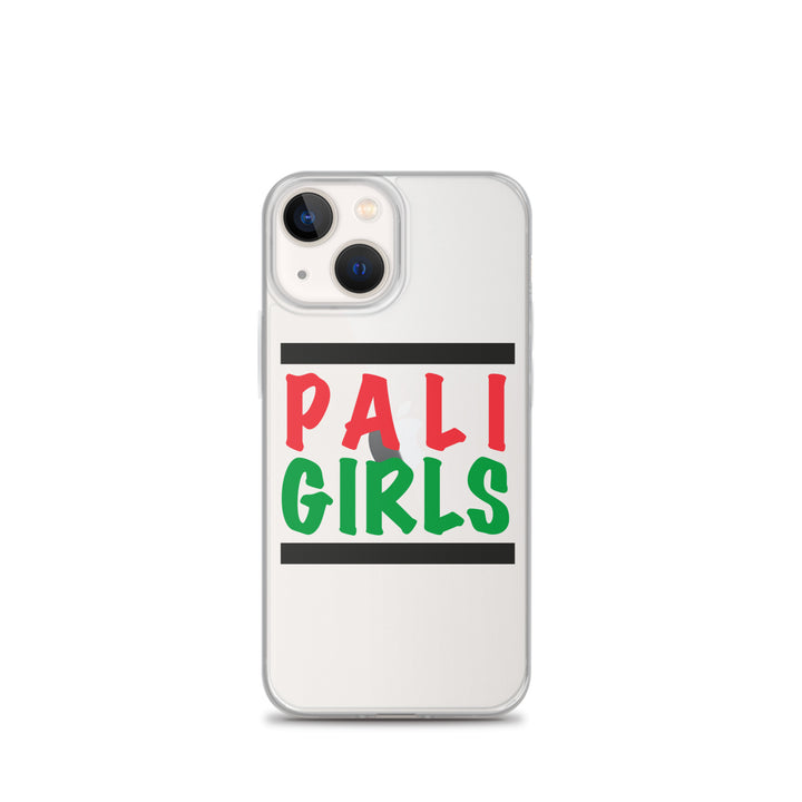 Clear Case for iPhone® - Palestinian Girls, iPhone iPhone 13 Mini Case On Phone