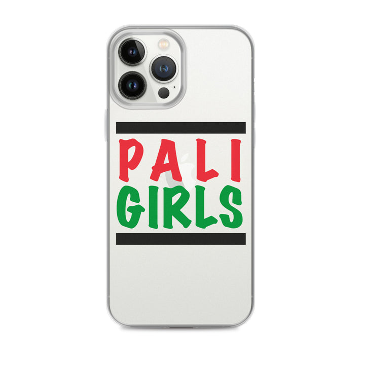 Clear Case for iPhone® - Palestinian Girls, iPhone iPhone 13 Pro Max Case On Phone