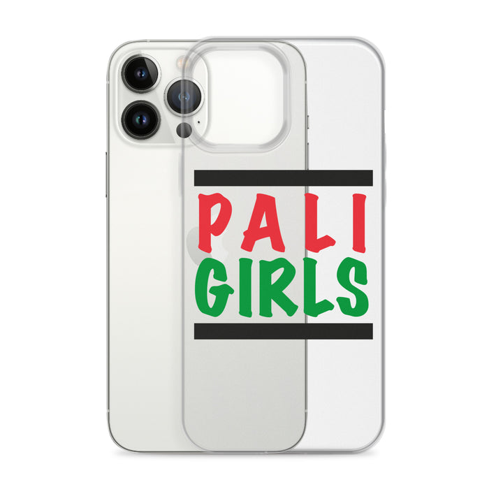 Clear Case for iPhone® - Palestinian Girls, iPhone iPhone 13 Pro Max Case With Phone