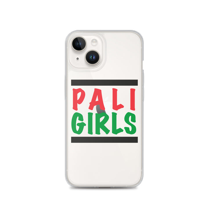 Clear Case for iPhone® - Palestinian Girls, iPhone iPhone 14 Case On Phone