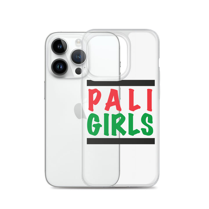 Clear Case for iPhone® - Palestinian Girls, iPhone iPhone 14 Pro Case With Phone