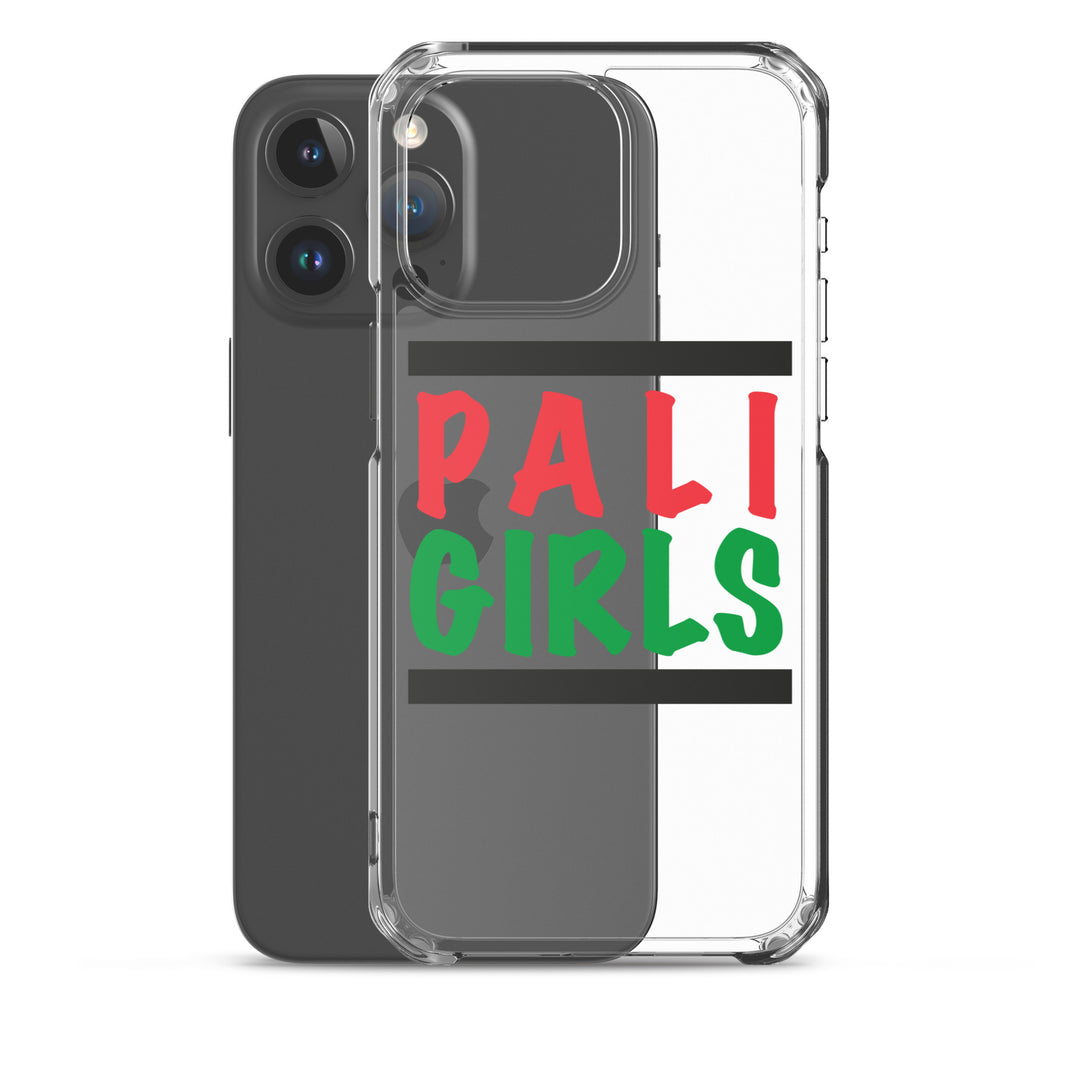 Clear Case for iPhone® - Palestinian Girls, iPhone iPhone 15 Pro Max Case With Phone