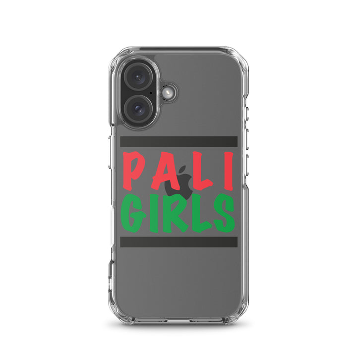 Clear Case for iPhone® - Palestinian Girls, iPhone iPhone 16 Case On Phone