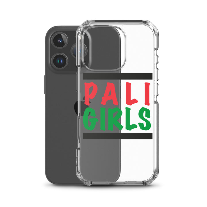 Clear Case for iPhone® - Palestinian Girls, iPhone iPhone 16 Pro Case With Phone