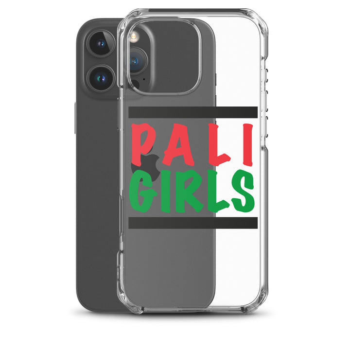 Clear Case for iPhone® - Palestinian Girls, iPhone iPhone 16 Pro Max Case With Phone