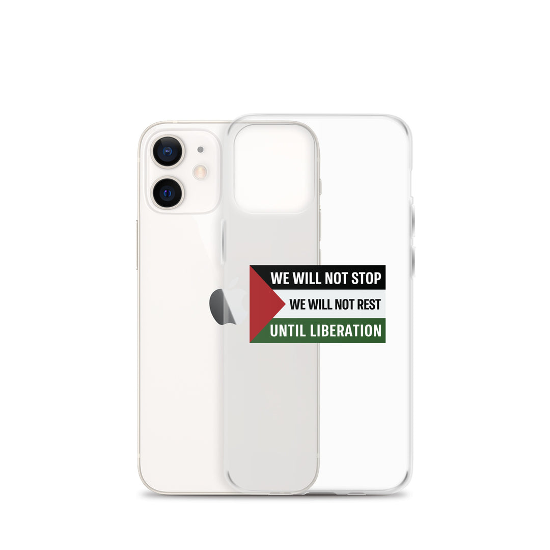 Clear Case for iPhone® - We Will Not Stop, iPhone iPhone 12 Mini Case With Phone
