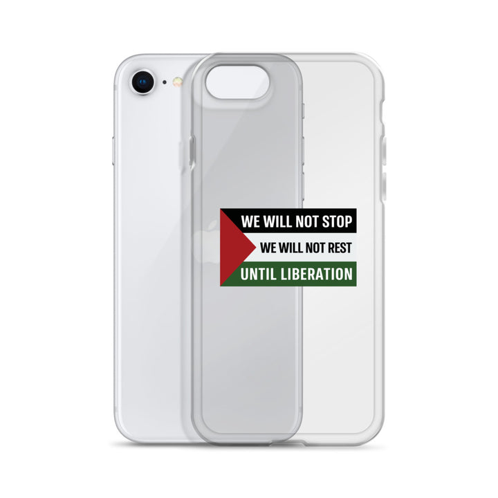 Clear Case for iPhone® - We Will Not Stop, iPhone iPhone Se Case With Phone