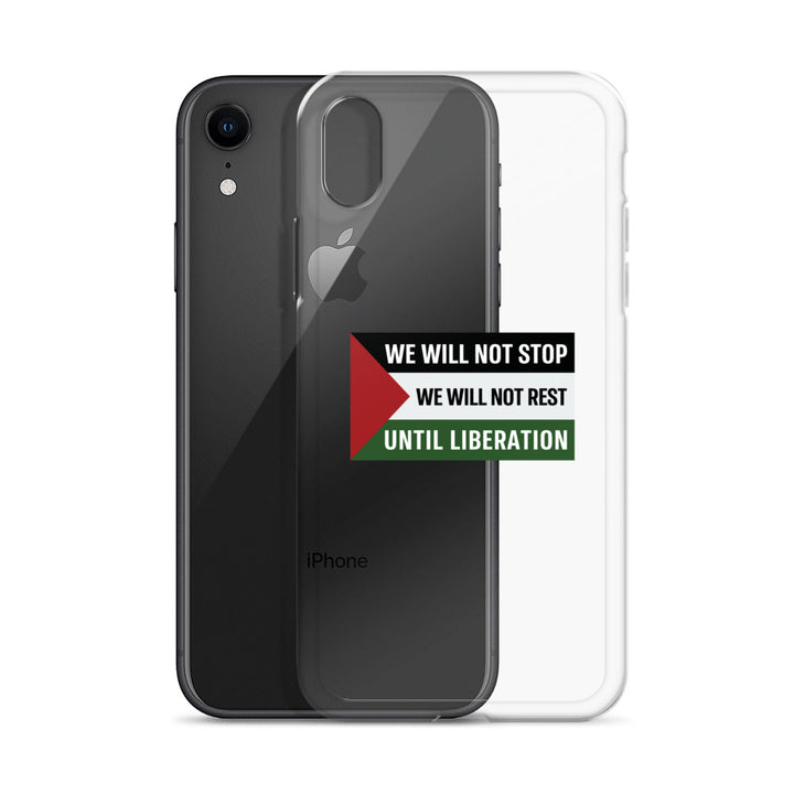 Clear Case for iPhone® - We Will Not Stop, iPhone iPhone Xr Case With Phone