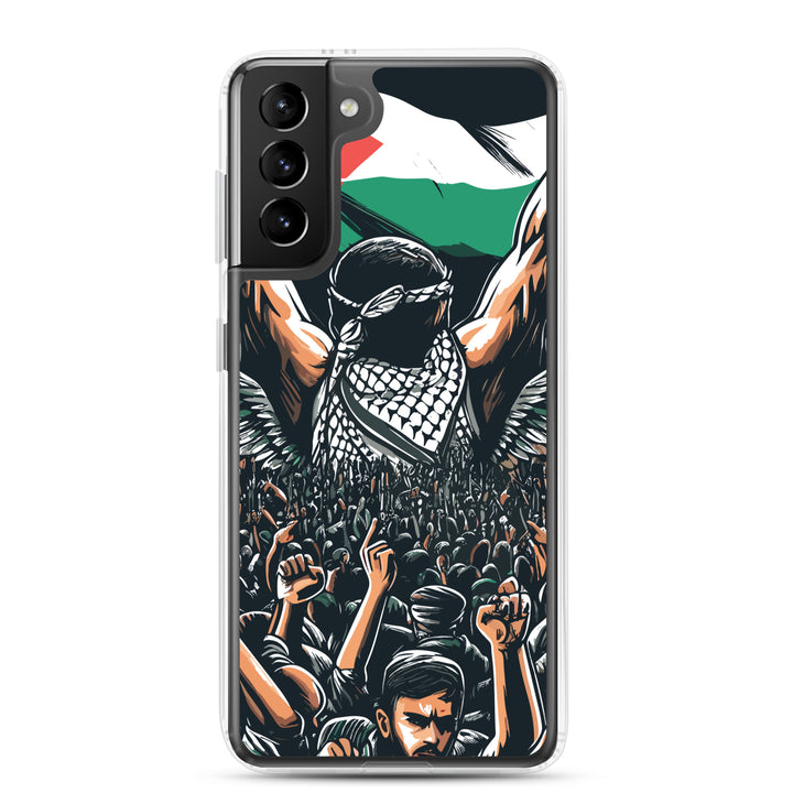 Clear Case for Samsung® - Art by Moh, Samsung Samsung Galaxy S21 Plus Case On Phone