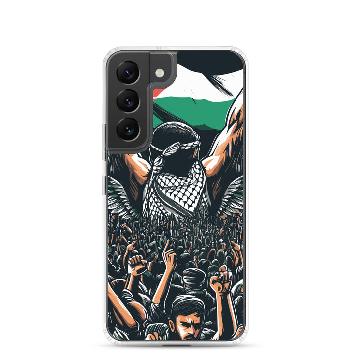 Clear Case for Samsung® - Art by Moh, Samsung Samsung Galaxy S22 Case On Phone