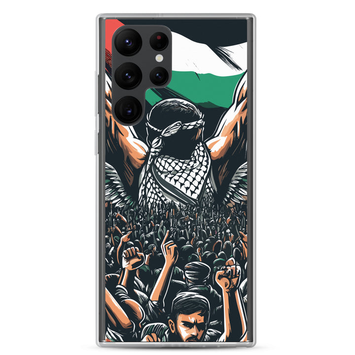 Clear Case for Samsung® - Art by Moh, Samsung Samsung Galaxy S22 Ultra Case On Phone
