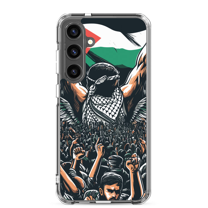 Clear Case for Samsung® - Art by Moh, Samsung Samsung Galaxy S24 Plus Case On Phone