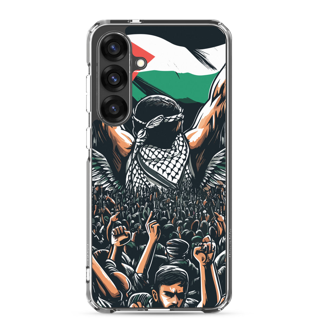 Clear Case for Samsung® - Art by Moh, Samsung Samsung Galaxy S25 Plus Case On Phone