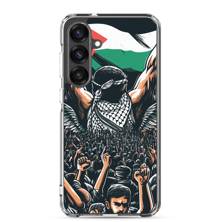 Clear Case for Samsung® - Art by Moh, Samsung Samsung Galaxy S25 Plus Case On Phone