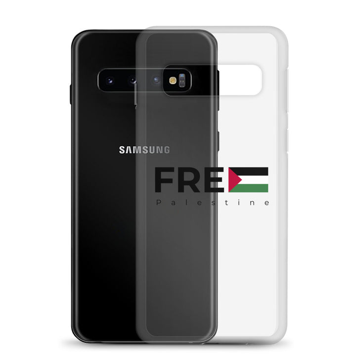 Clear Case for Samsung® - Free Palestine, Samsung Samsung Galaxy S10 Case With Phone