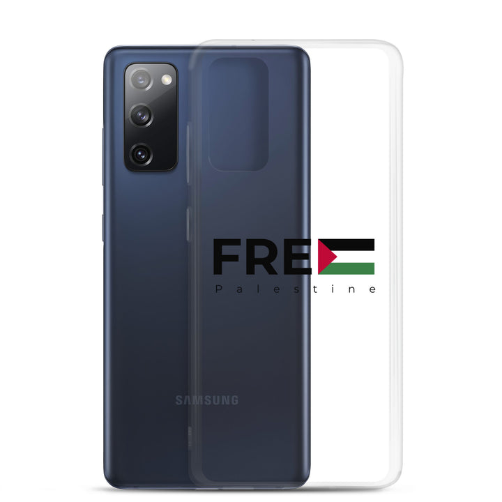 Clear Case for Samsung® - Free Palestine, Samsung Samsung Galaxy S20 Fe Case With Phone