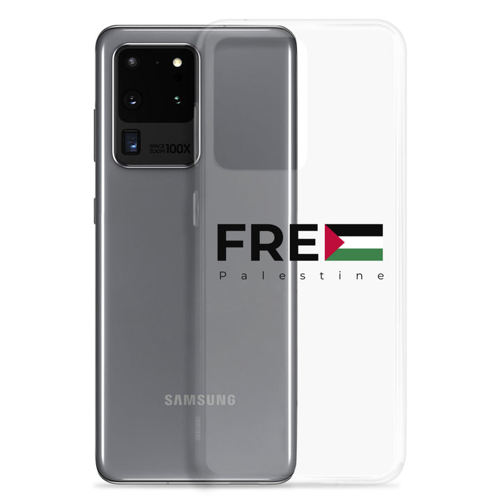 Clear Case for Samsung® - Free Palestine, Samsung Samsung Galaxy S20 Ultra Case With Phone