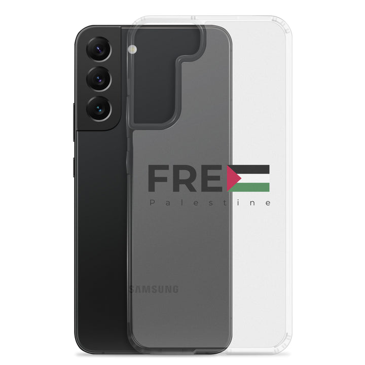 Clear Case for Samsung® - Free Palestine, Samsung Samsung Galaxy S22 Plus Case With Phone