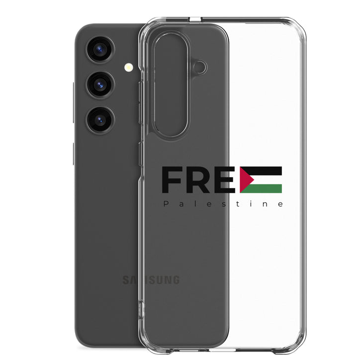 Clear Case for Samsung® - Free Palestine, Samsung Samsung Galaxy S24 Plus Case With Phone