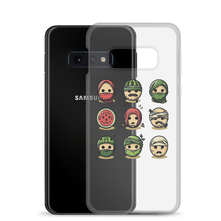 Clear Case for Samsung® - Palestine Emoji, Samsung Samsung Galaxy S10e Case With Phone