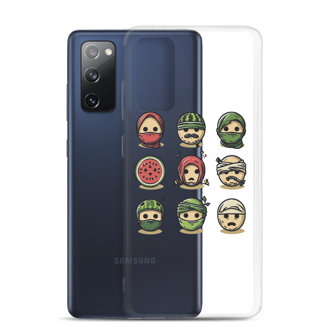 Clear Case for Samsung® - Palestine Emoji, Samsung Samsung Galaxy S20 Fe Case With Phone