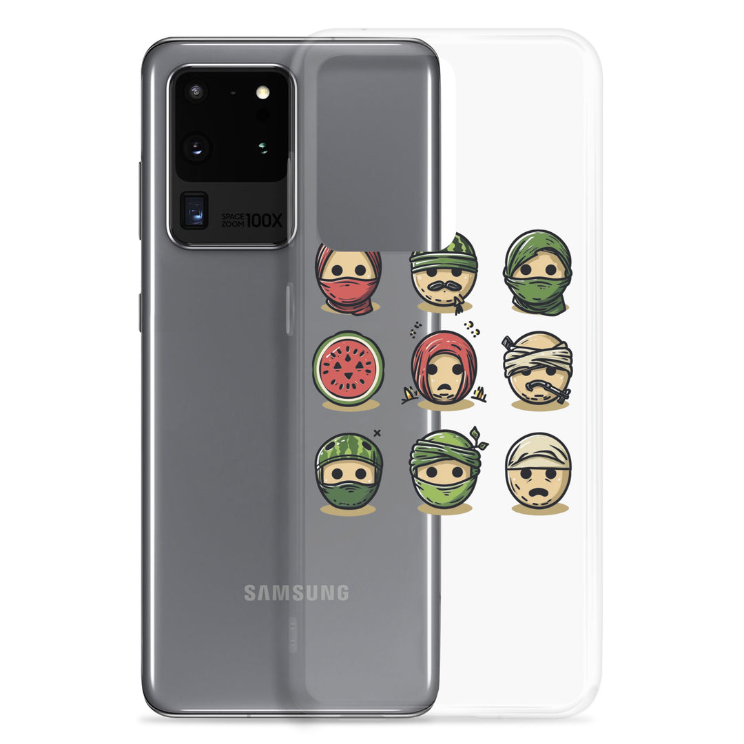 Clear Case for Samsung® - Palestine Emoji, Samsung Samsung Galaxy S20 Ultra Case With Phone