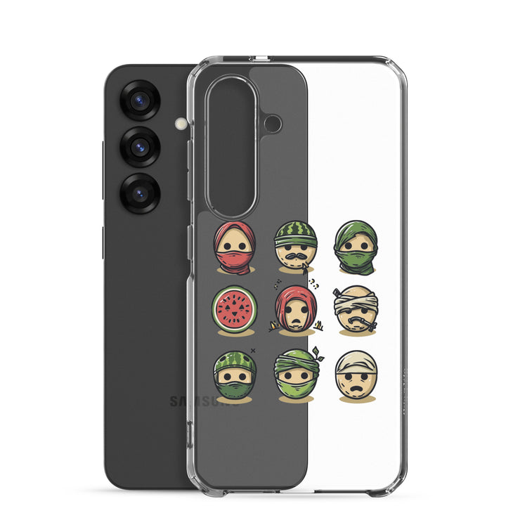 Clear Case for Samsung® - Palestine Emoji, Samsung Samsung Galaxy S25 Case With Phone