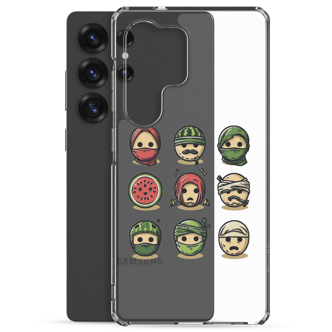 Clear Case for Samsung® - Palestine Emoji, Samsung Samsung Galaxy S25 Ultra Case With Phone