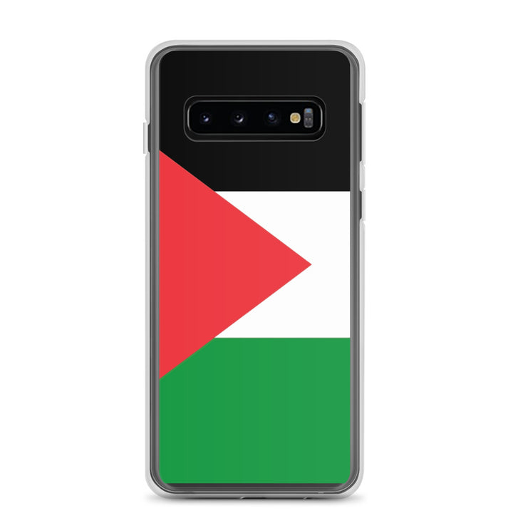 Clear Case for Samsung® -  Palestine Flag, Samsung Samsung Galaxy S10 Case On Phone