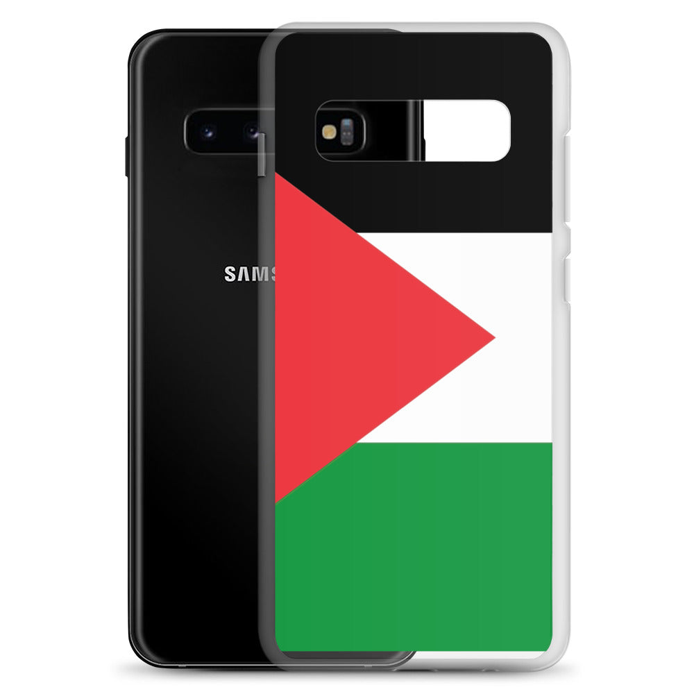 Clear Case for Samsung® -  Palestine Flag, Samsung Samsung Galaxy S10 Case With Phone