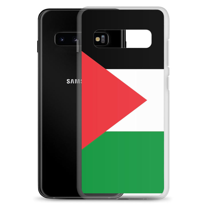 Clear Case for Samsung® -  Palestine Flag, Samsung Samsung Galaxy S10 Case With Phone