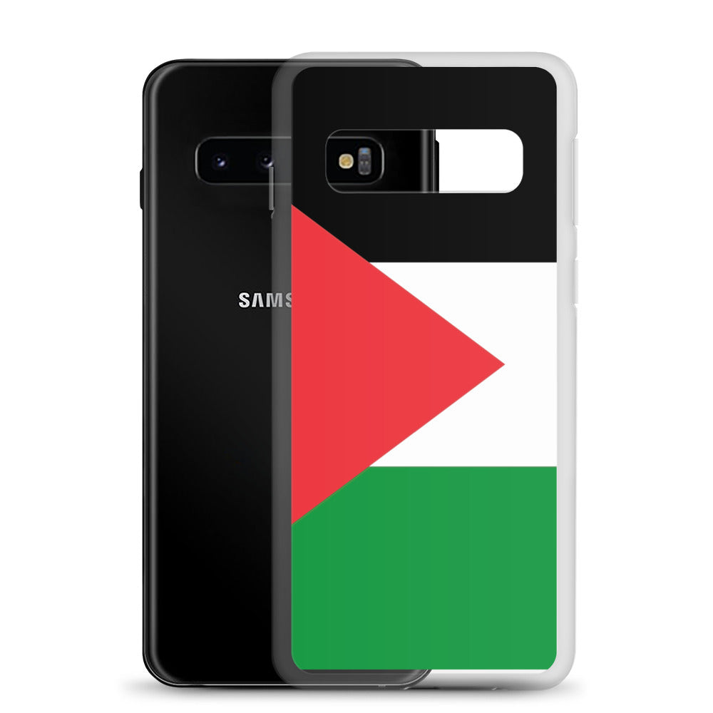 Clear Case for Samsung® -  Palestine Flag, Samsung Samsung Galaxy S10 Case With Phone