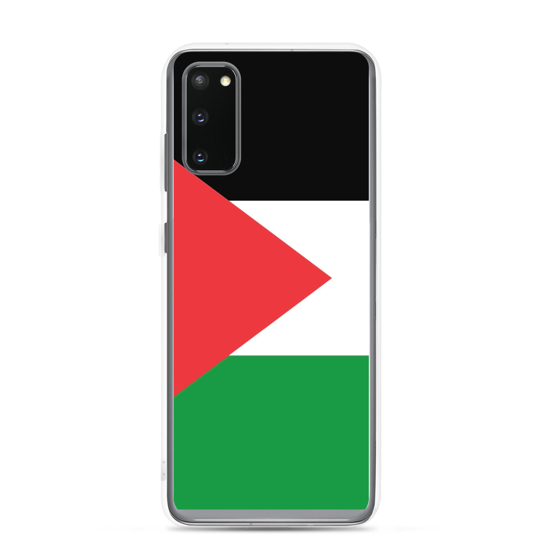Clear Case for Samsung® -  Palestine Flag, Samsung Samsung Galaxy S20 Case On Phone