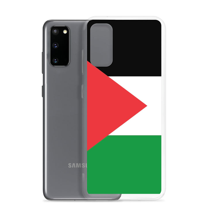 Clear Case for Samsung® -  Palestine Flag, Samsung Samsung Galaxy S20 Case With Phone