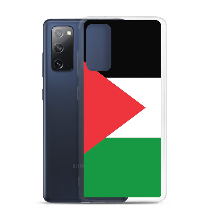 Clear Case for Samsung® -  Palestine Flag, Samsung Samsung Galaxy S20 Fe Case With Phone