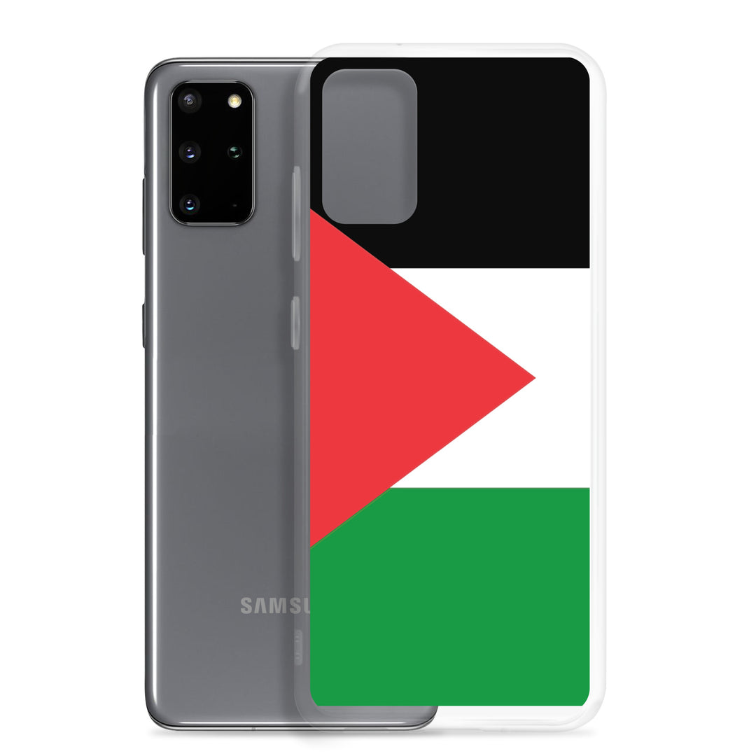 Clear Case for Samsung® -  Palestine Flag, Samsung Samsung Galaxy S20 Plus Case With Phone