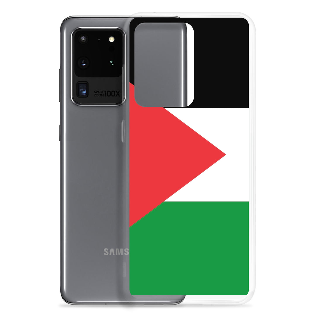 Clear Case for Samsung® -  Palestine Flag, Samsung Samsung Galaxy S20 Ultra Case With Phone