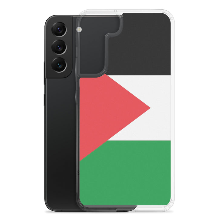 Clear Case for Samsung® -  Palestine Flag, Samsung Samsung Galaxy S22 Plus Case With Phone