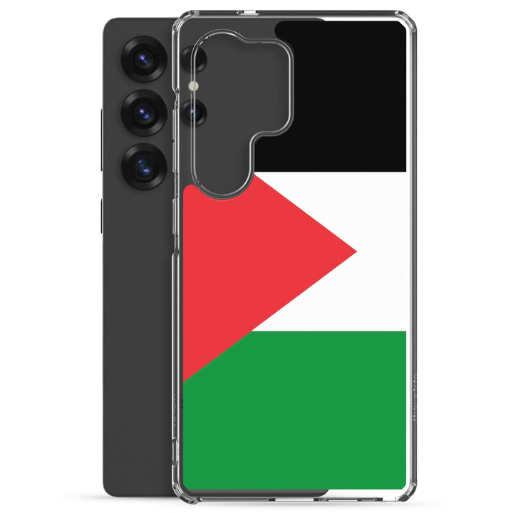 Clear Case for Samsung® -  Palestine Flag, Samsung Samsung Galaxy S25 Ultra Case With Phone