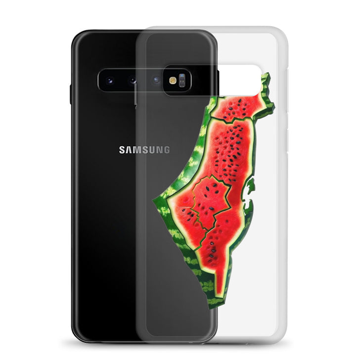 Clear Case for Samsung® - Palestine Watermelon, Samsung Samsung Galaxy S10 Case With Phone