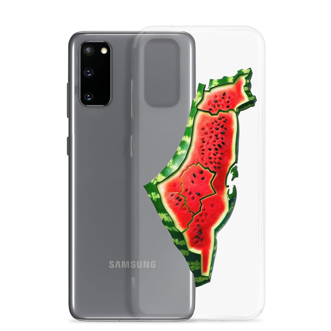 Clear Case for Samsung® - Palestine Watermelon, Samsung Samsung Galaxy S20 Case With Phone